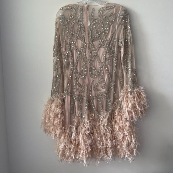 ASOS Silver and Pink Mini Dress - Picture 4 of 6